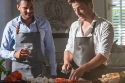 - Forklæde - BBQ Style - Vintage Cognac Læder^Dutchdeluxes Best