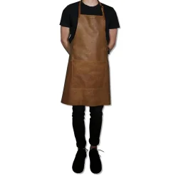 - Forklæde - BBQ Style - Vintage Cognac Læder^Dutchdeluxes Best