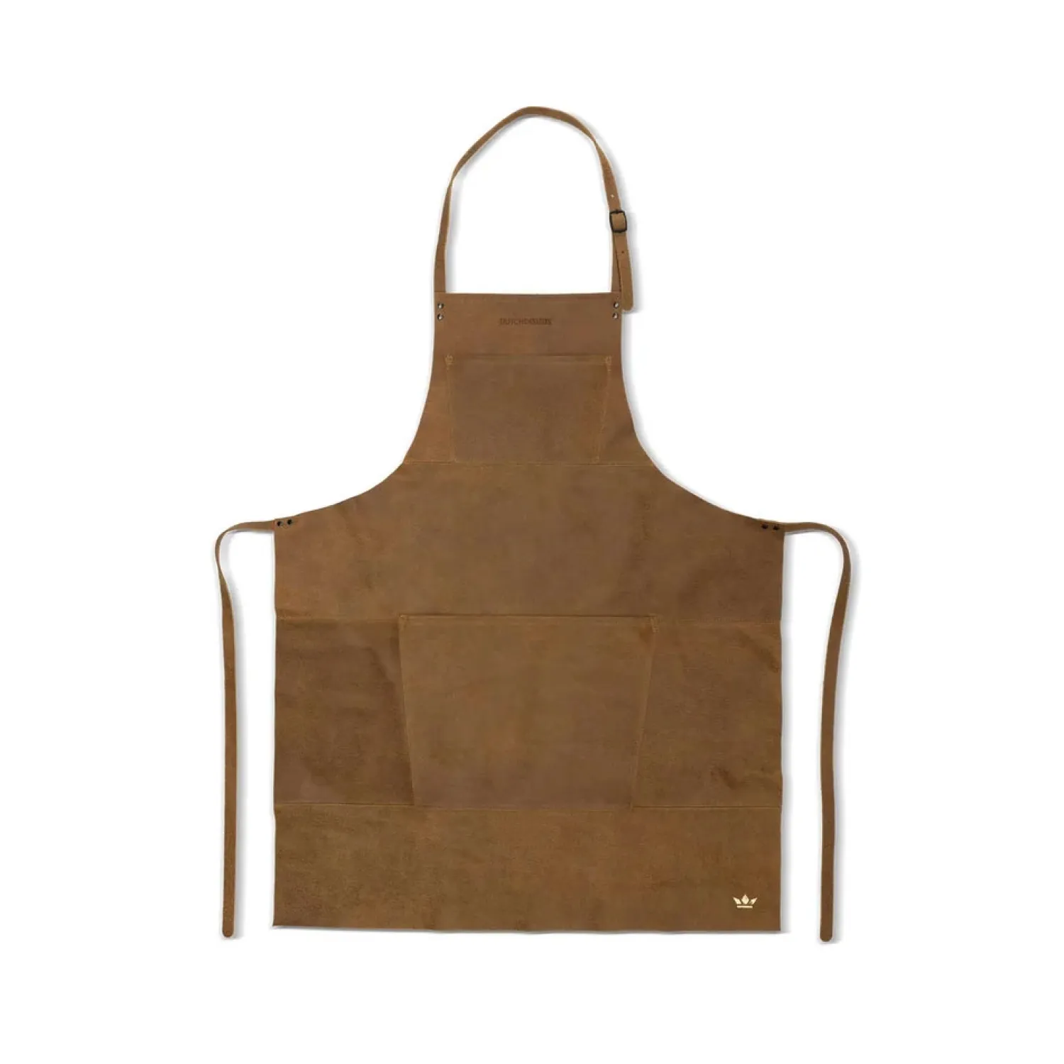 - Forklæde - Brushed Style - Vintage Camel Læder*Dutchdeluxes New