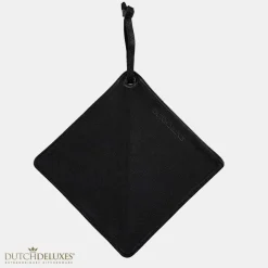 - Grydelap - Pot Holder - Sort Læder*Dutchdeluxes Hot