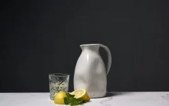 - Kande - Dented Jug - Hvid - 0,75 L^Dutchdeluxes Outlet