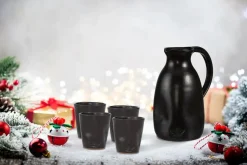 - Kande - Dented Jug - Mat Sort - 2,5 L*Dutchdeluxes Hot