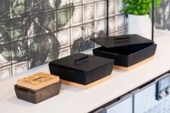 - Oven Dish Sæt - Rektangulær - 20x13 cm - Platin*Dutchdeluxes Best