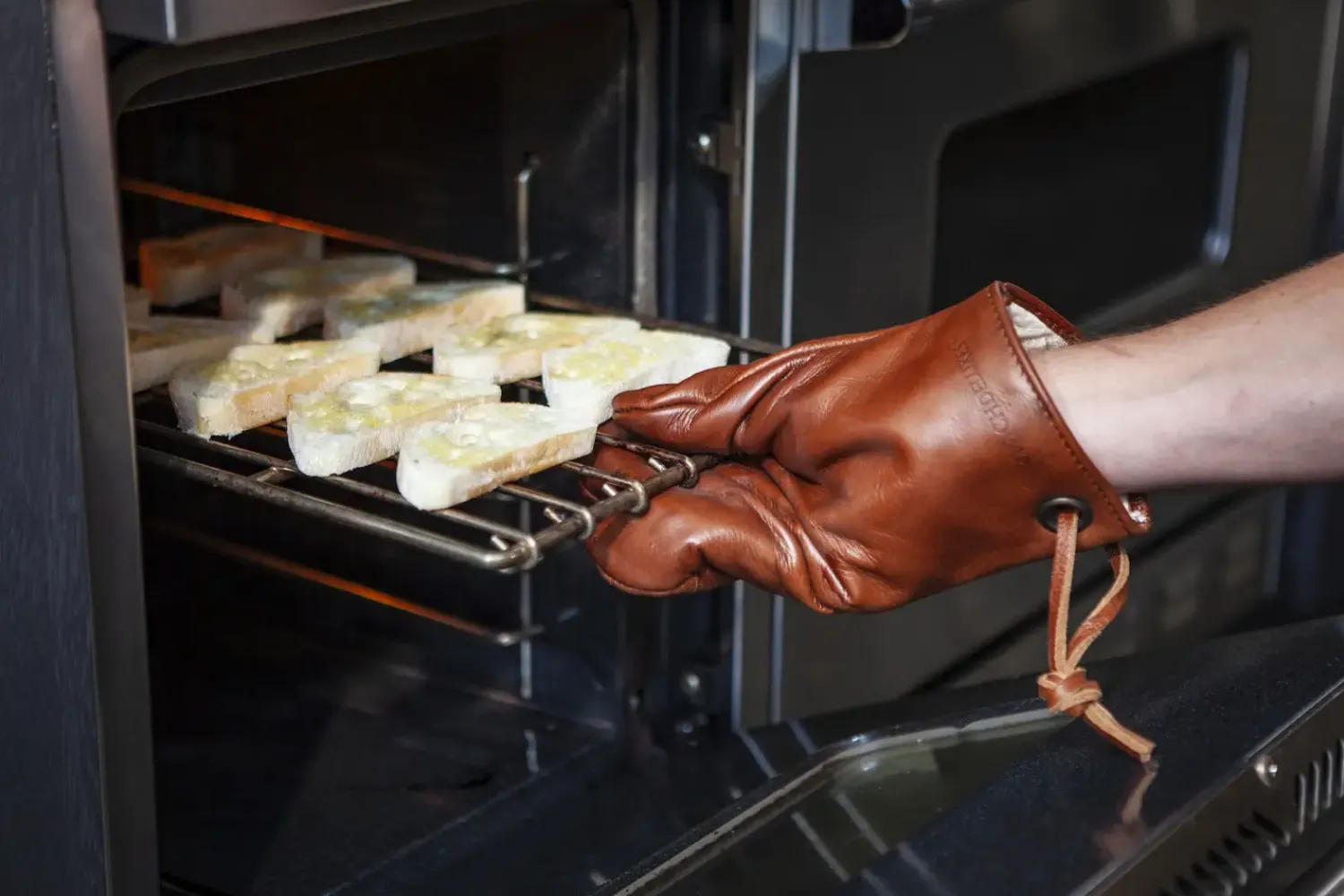 - Ovn Handske - Oven Glove - Brun Læder*Dutchdeluxes Best