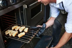 - Ovn Handske - Oven Glove - Sort Læder^Dutchdeluxes Discount