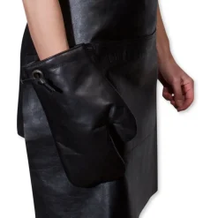 - Ovn Handske - Oven Glove - Sort Læder^Dutchdeluxes Discount