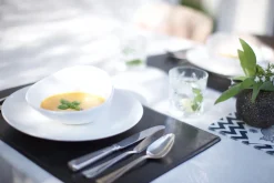 - Placemat - Dækkeserviet - Sort læder*Dutchdeluxes Outlet