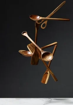 - Træske med smagedel - Wooden Spoon + Tasting Part*Dutchdeluxes New