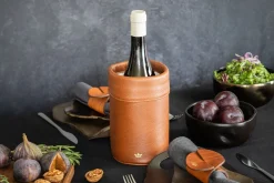 - Vinkøler - Wine cooler - Brun Læder^Dutchdeluxes Clearance