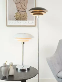 - DL31 Bordlampe - Mat hvid - 31x50 cm*Dyberg Larsen Sale