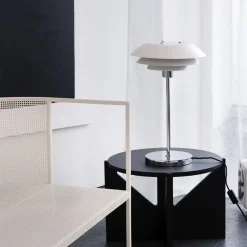 - DL31 Bordlampe - Mat hvid - 31x50 cm*Dyberg Larsen Sale