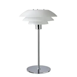 - DL31 Opal bordlampe - Opal/Krom*Dyberg Larsen Discount