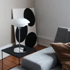 - DL31 Opal bordlampe - Opal/Krom*Dyberg Larsen Discount