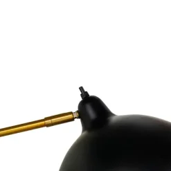 - Futura Antik Brass Floor gulvlampe Sort og mørk messing^Dyberg Larsen Best