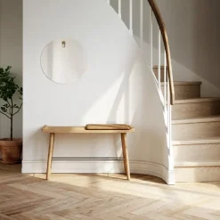 Ekta Living - Bænk - Scala - Smoked - Small*By Wirth Discount