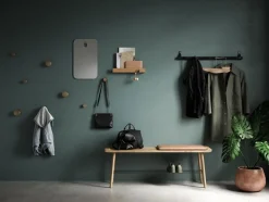 Ekta Living - Bænk - Scala - Sort^By Wirth New