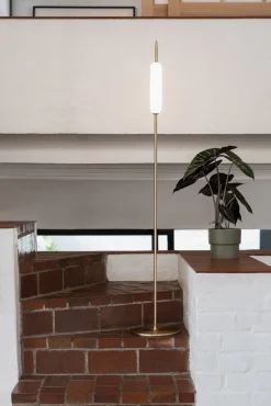 Ekta Living - Gulvlampe - Dunhammer - Pale Brass*By Wirth Sale