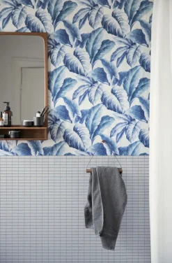 Ekta Living - Håndklædeholder - Towel hanger - Røget eg/Læder*By Wirth Best