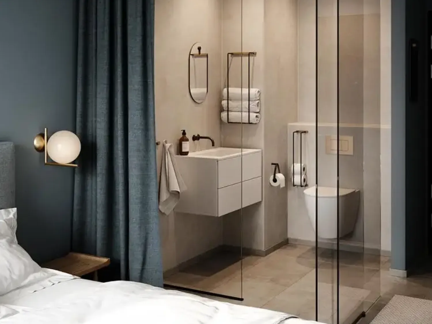 Ekta Living - Håndklædeholder - Towel Rack - Olieret Eg^By Wirth New