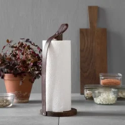 Ekta Living - Køkkenrulleholder - Hands on - Røget eg - 23 cm^By Wirth Sale