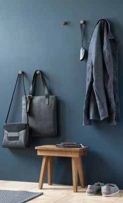 Ekta Living - Knager i røget eg - 2 stk.*By Wirth Clearance