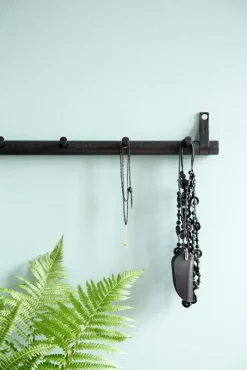 Ekta Living - Knagerække - Eg - Sort*By Wirth Discount