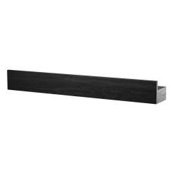 Ekta Living - Knivmagnet Hylde - Magnet Shelf - Sort Eg - 40 cm^By Wirth Outlet
