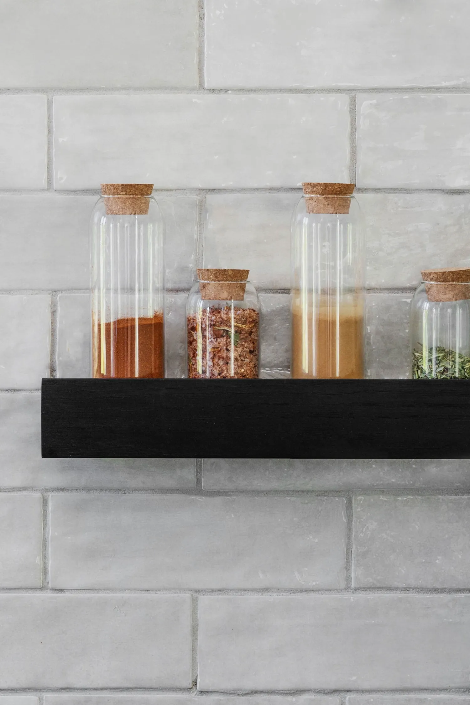 Ekta Living - Krydderi krukker - 4 stk. - 5x8,5 cm*By Wirth