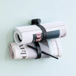 Ekta Living - Multikrog - Double loop - Sort - Sæt med 2 kroge^By Wirth