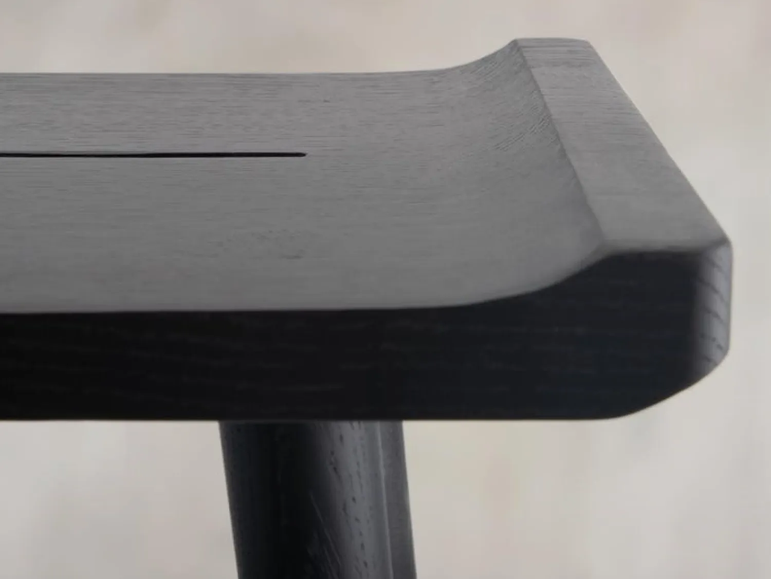 Ekta Living - Skammel - Scala Stool - Sort eg^By Wirth Online