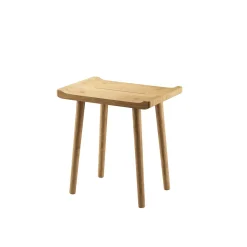 Ekta Living - Skammel - Scala Stool - Olieret eg^By Wirth Best