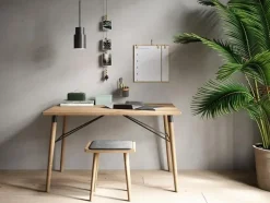 Ekta Living - Skammel - Scala Stool - Olieret eg^By Wirth Best