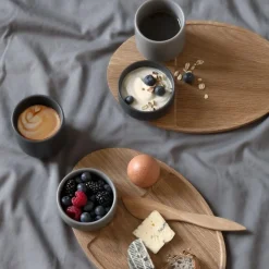 Ekta Living - Skål - "Serve Me Bowl" - Lysegrå^By Wirth New