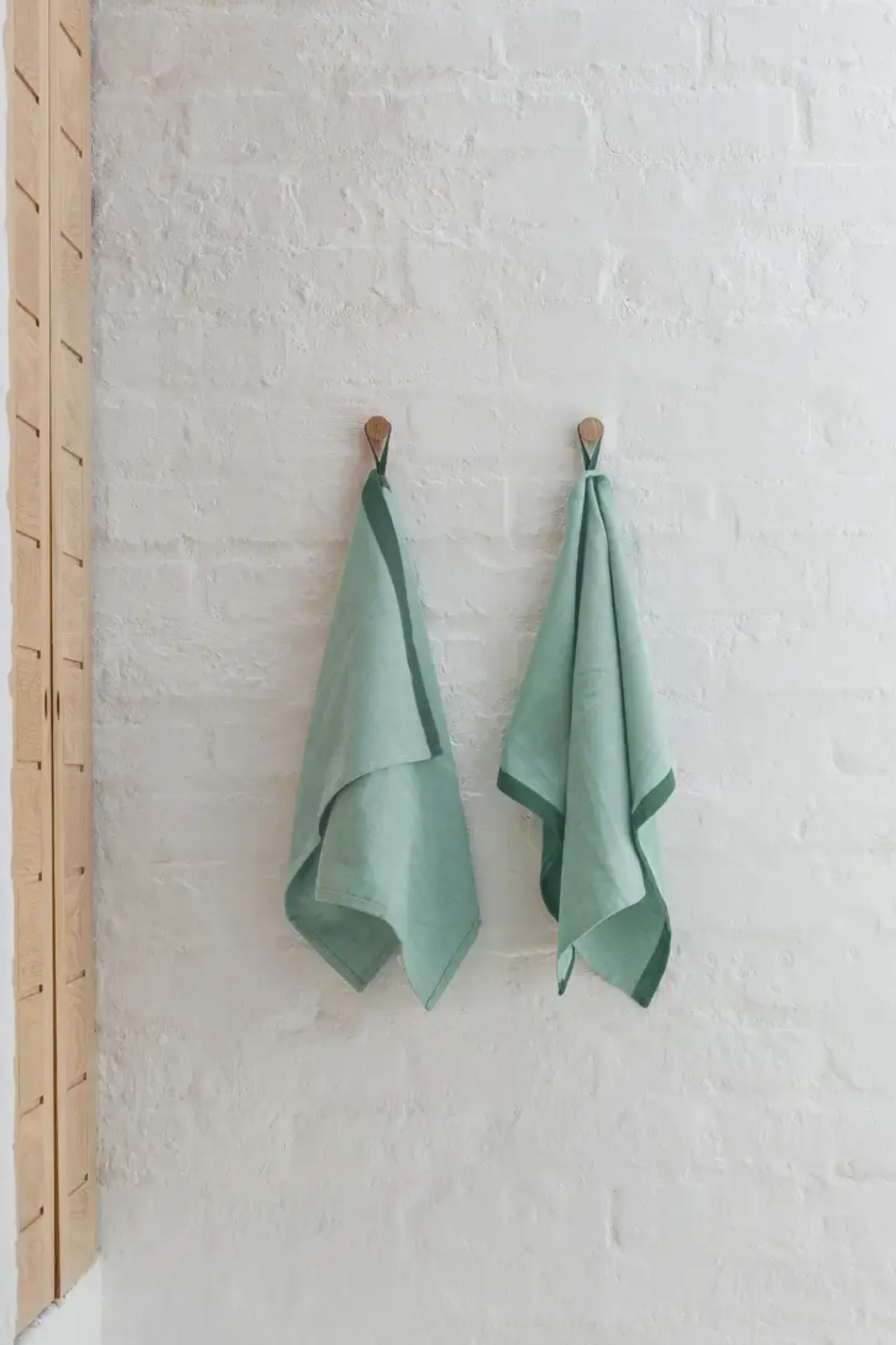 Ekta Living - Viskestykker - 2 stk. - Green/Green*By Wirth New