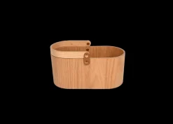 Ekta Living - Wood Caddy Tray - Eg*By Wirth Discount