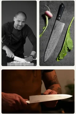 - Køkkenkniv - Big Chopper - 24 cm*Endeavour Outlet