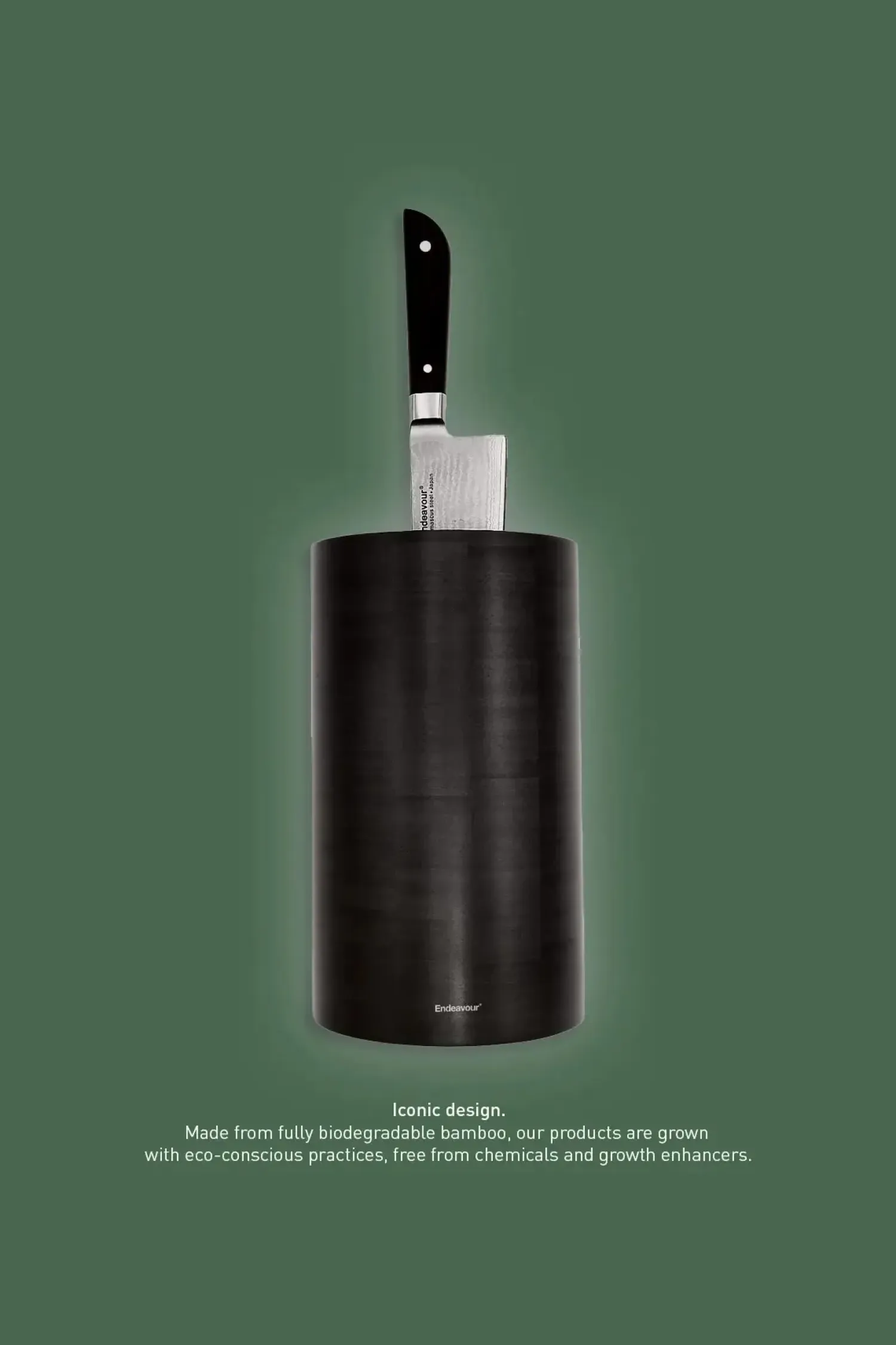 - Knivblok - Bambus - Sort^Endeavour Sale