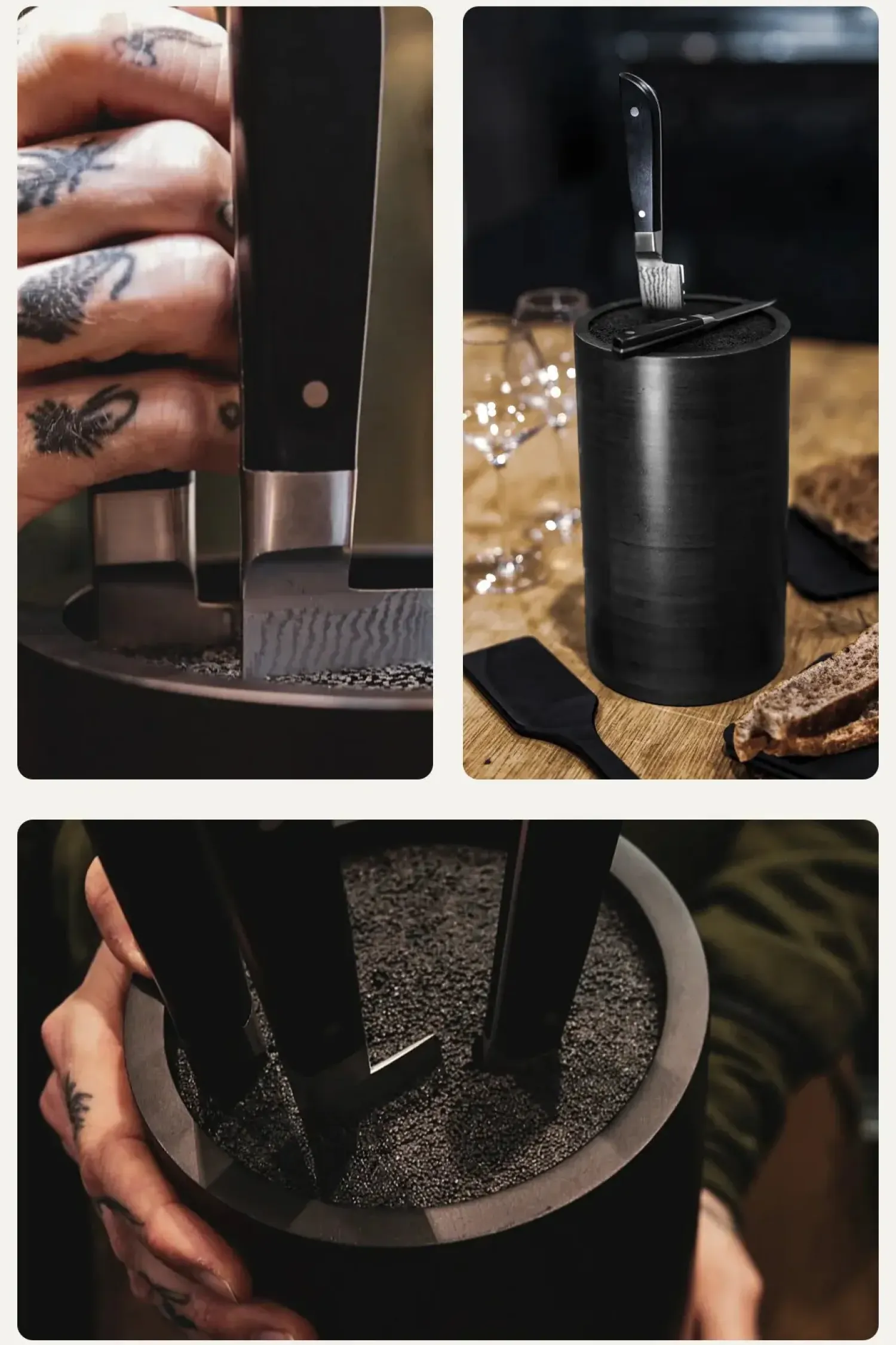 - Knivblok - Bambus - Sort^Endeavour Sale