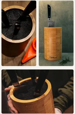 - Knivblok - Bambus*Endeavour Online