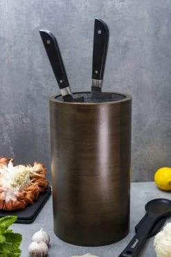 - Knivblok - Brun*Endeavour