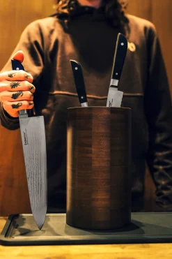 - Knivblok - Brun*Endeavour