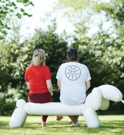 - Bænk - ATTACKLE recycled - Hvid*Fatboy Sale