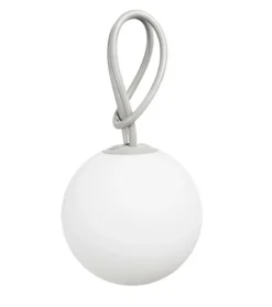 - Bolleke loftlampe - Lysegrå - hængelampe med gummi stropper*Fatboy Hot