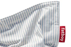 - Original Slim Terry Blizzard Blue Creme - Stribet blå*Fatboy Sale