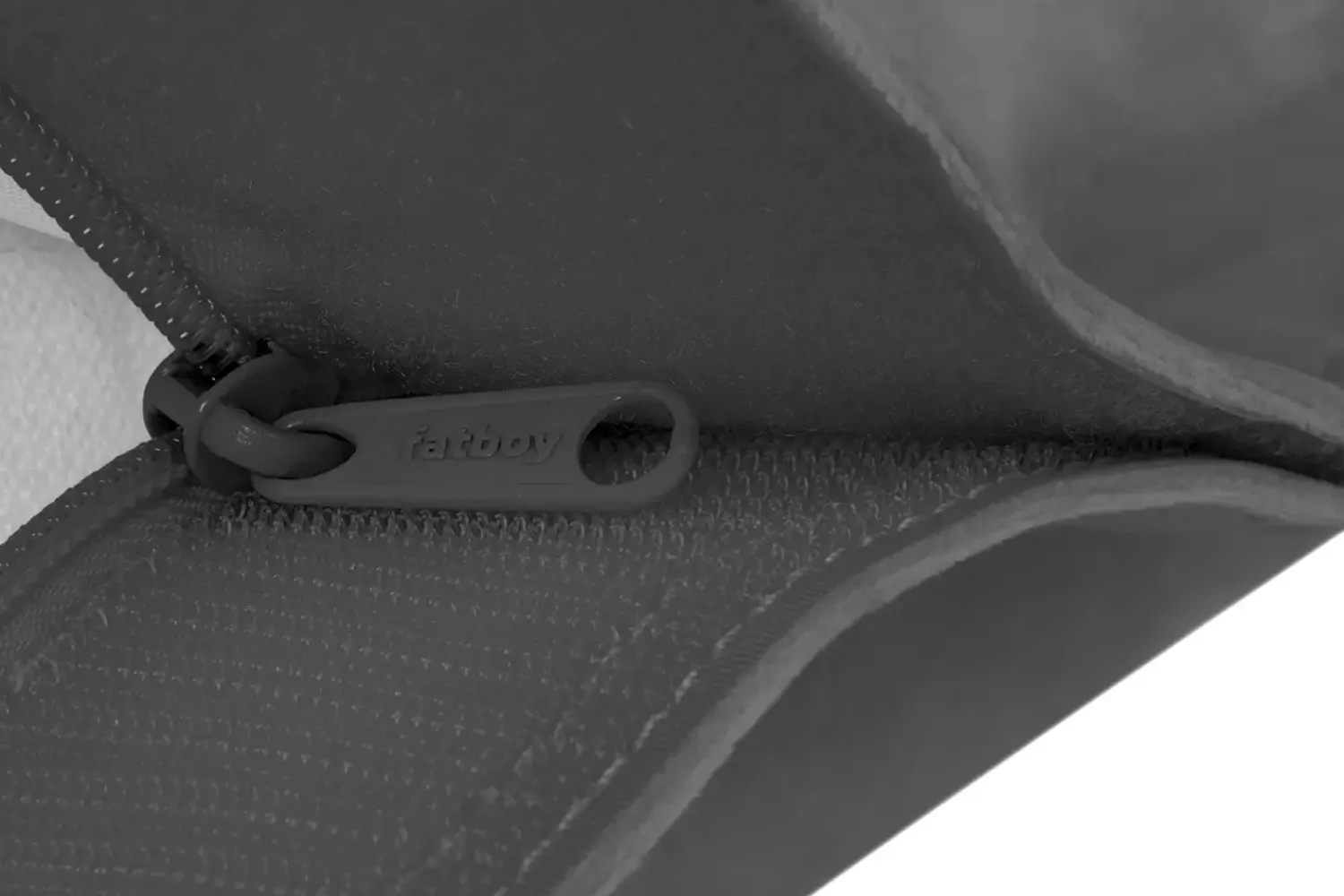 - Original Slim Velvet Sækkestol (Recycled) - Taupe - Grå^Fatboy Best