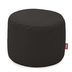 - Puf - Point Canvas Recycled - Ø50x35 cm - Black Licorice^Fatboy