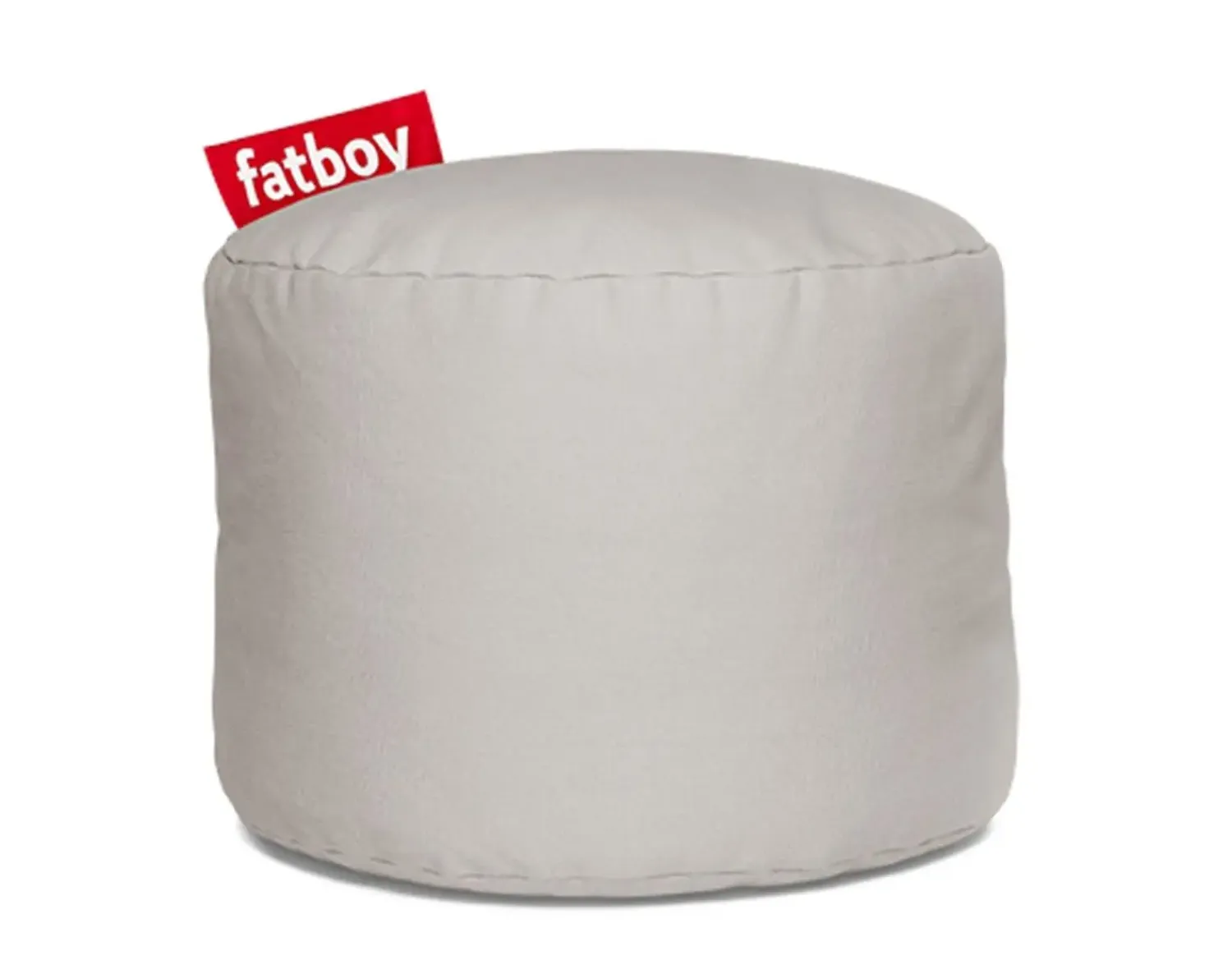 - Puf - Sækkepude Point - stonewashed - Sølvgrå*Fatboy Sale