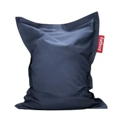 - Sækkestol - Junior Canvas Recycled - Crown Blue*Fatboy Sale