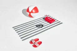 - Strandhåndklæde m. pude - Beach Buggy - 165x80 cm - Grå*Fatboy Hot