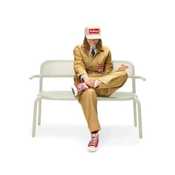 - Toni havebænk - hvid - Desert*Fatboy